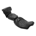 Driver Passenger Backrest Pad for Harley CVO Road Street Glide (2014-2023)