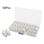 2X CH 2 Terminal Blocks Quick Connectors for Secure Electrical Crimp Connections