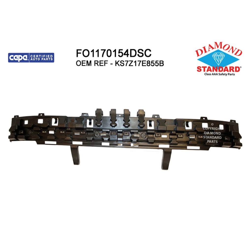 Replacement Polypropylene Rear Bumper Impact Absorber for (See Compatibility Chart)