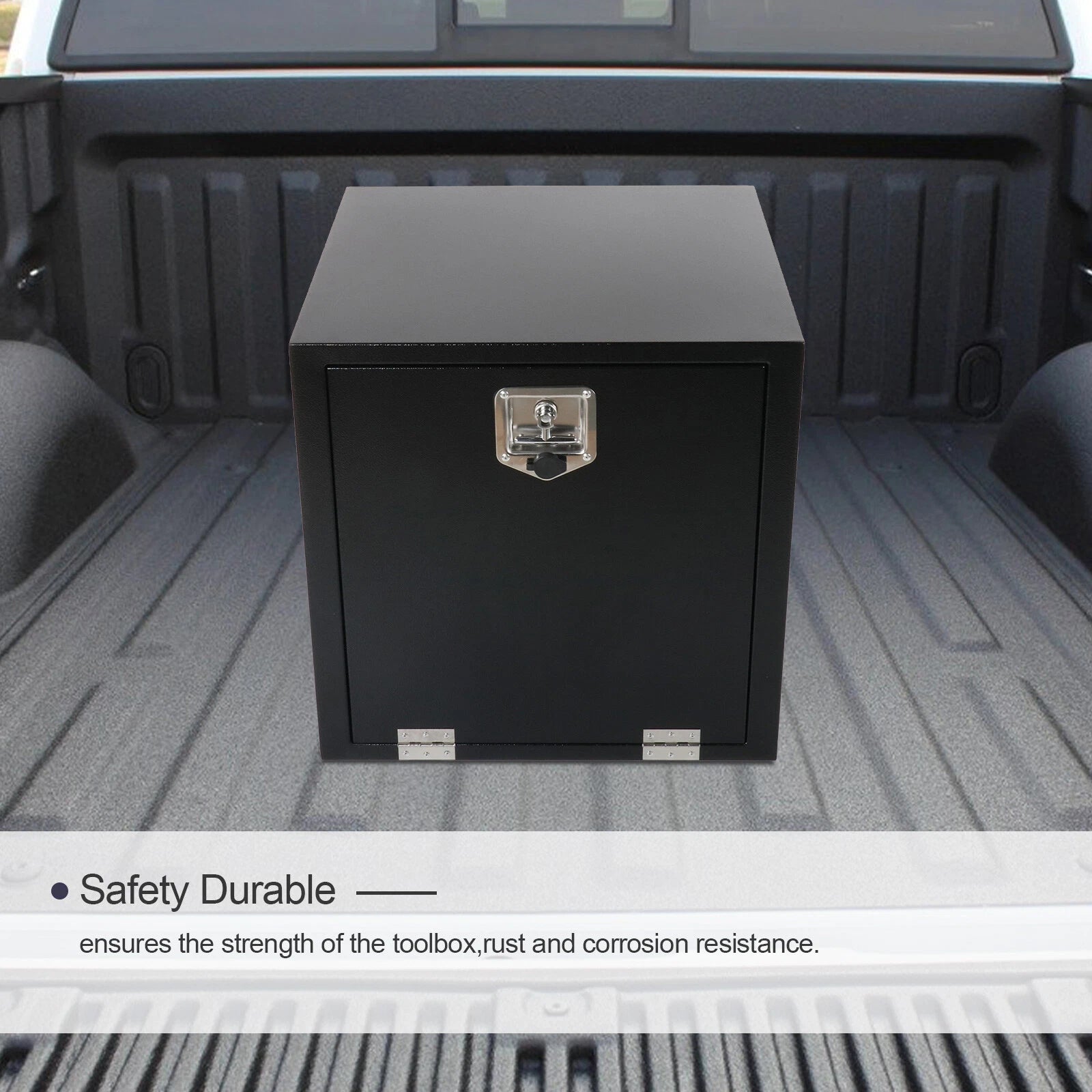 Tool Box for Pickup Truck (24" x 24" x 24") with Lock and Key