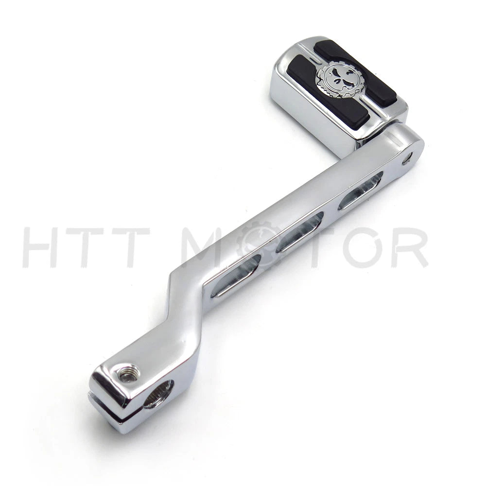 Chrome Rear Heel Shift Lever Skull Shifter Peg for Harley Road Glide (2016–2018)