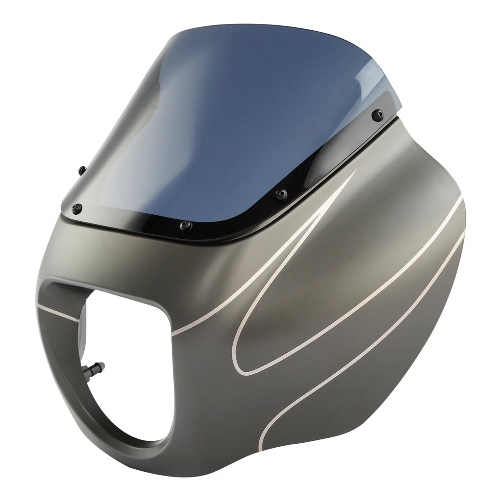 Front Fairing Windshield for Harley Low Rider FXLRS (2018–2025) Industrial Gray