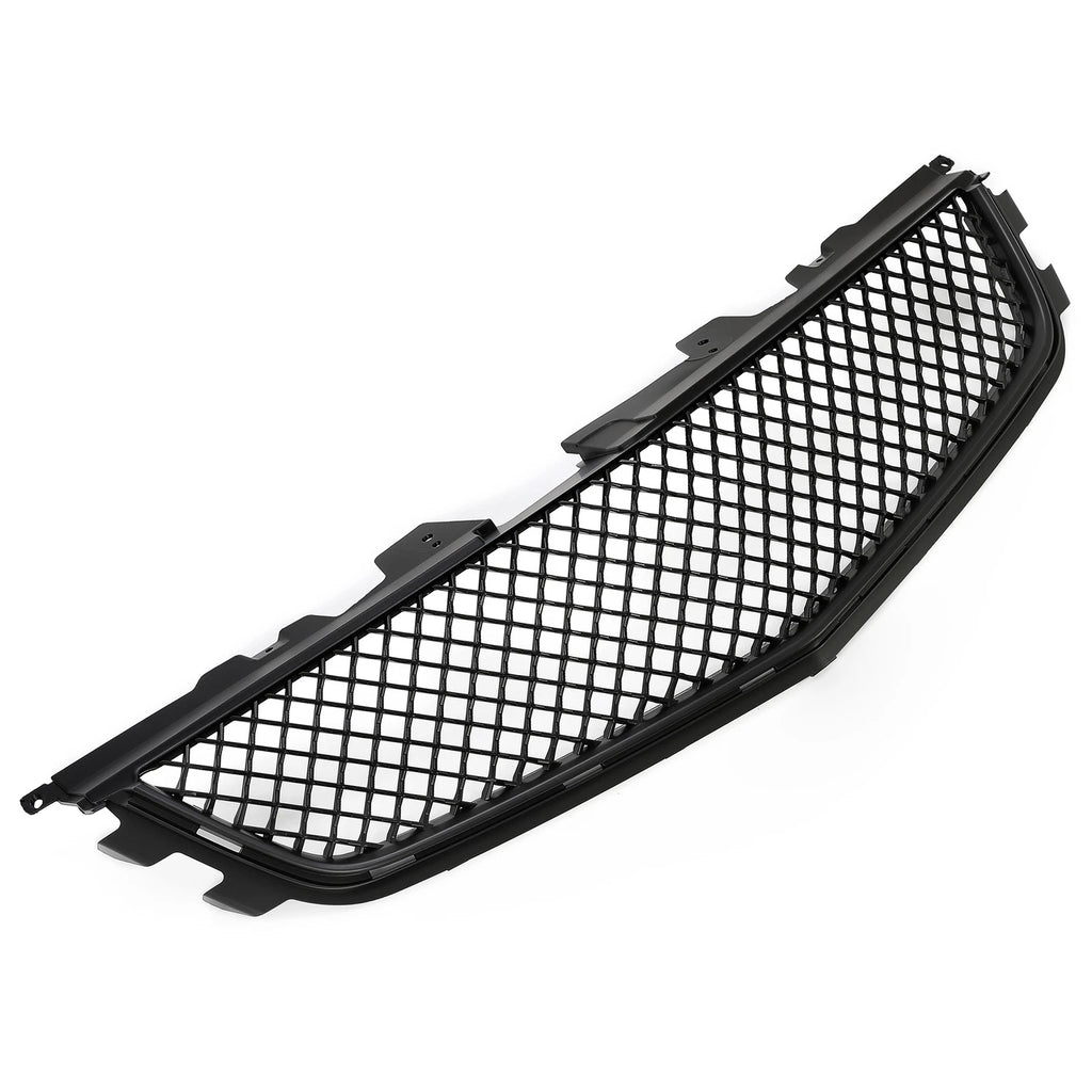 Front Bumper Upper Grille Mesh Grill for Cadillac CTS-V (2008–2014) - Black ABS