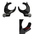 4x 49mm Windshield Clamps for Harley Dyna Low Rider Fat Bob (2006-2017)