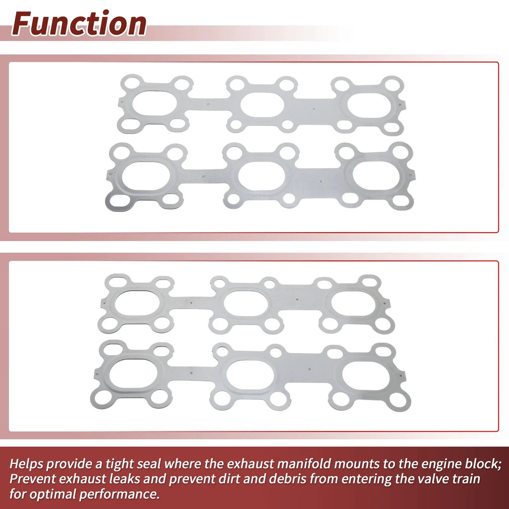Exhaust Manifold Header Gasket for Nissan Murano 3.5L V6 (2003–2018) No. 1403631U00