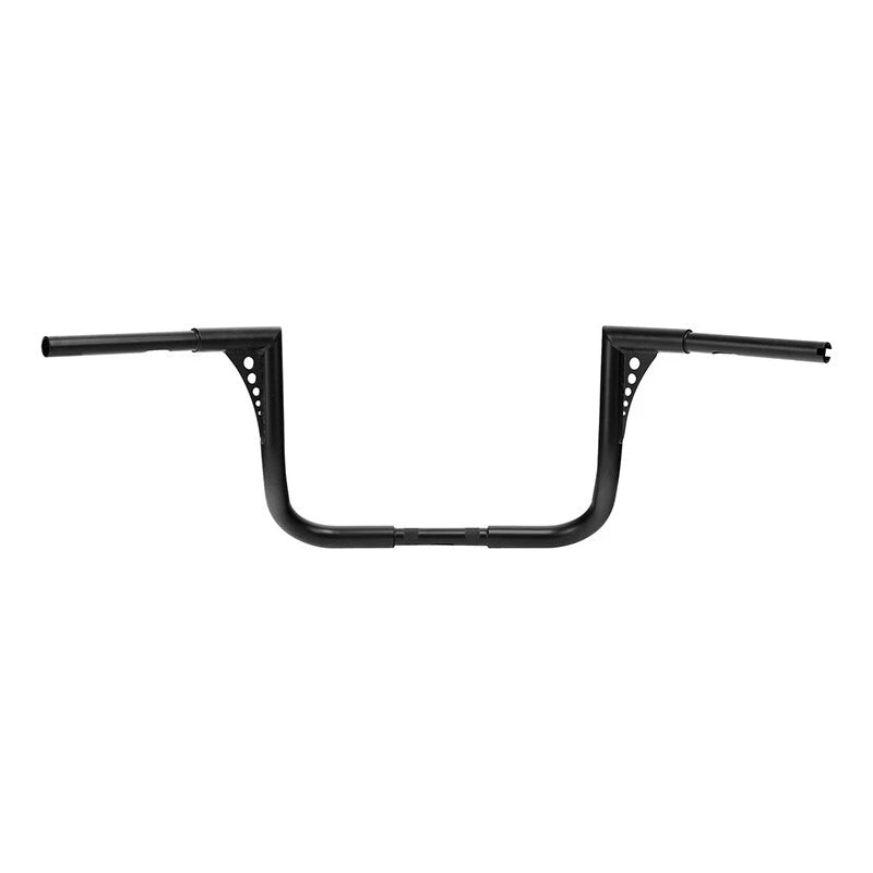 Chrome/Black 12" Ape Hanger Handlebar for Harley Street Glide (1982–2024)
