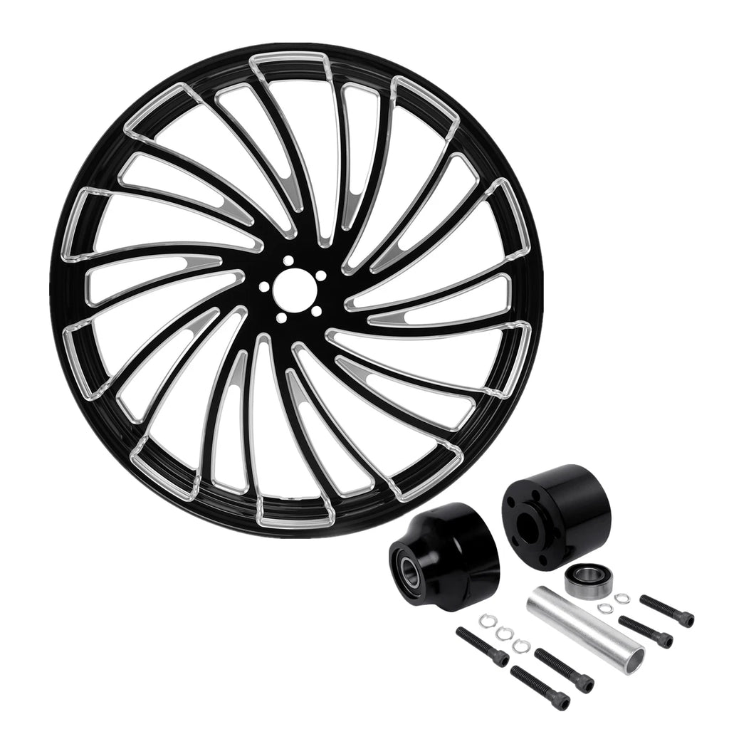 23" Front Wheel Rim & Single Disc Hub for Harley Touring (1997–2021)