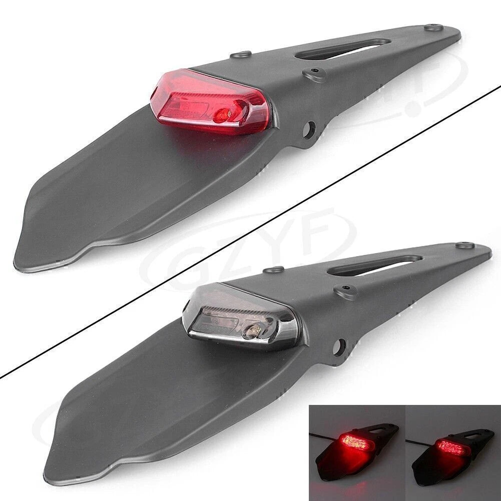 LED Rear Tail Lights for Motorcycle Enduro Dirt Bike