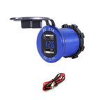 Dual USB Car Charger for Universal Use (12-24V)