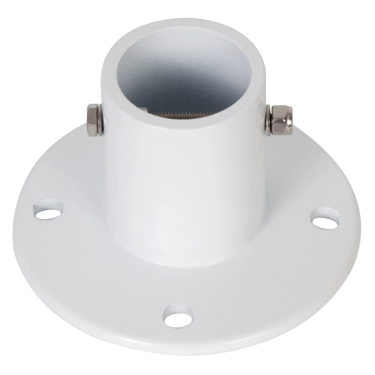 Set of 4 Aluminum Slide Deck Flanges for In-ground Swimming Pool