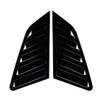 Gloss Black Quarter Rear Side Window Louver for Audi A3 S3 Sportback (2021–2024)