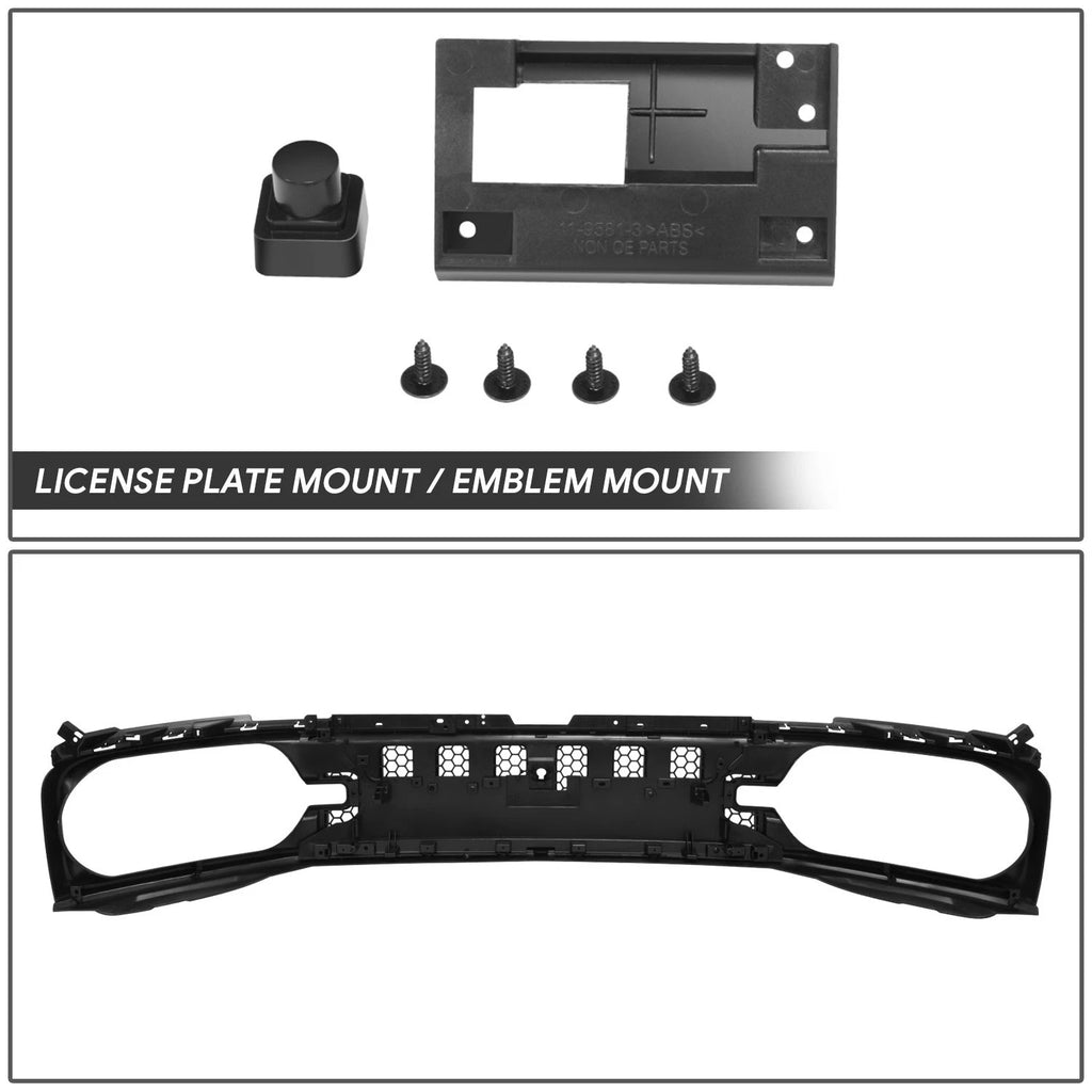 Matte Black Honeycomb Mesh Grille for Ford Bronco Sport (2021–2025)