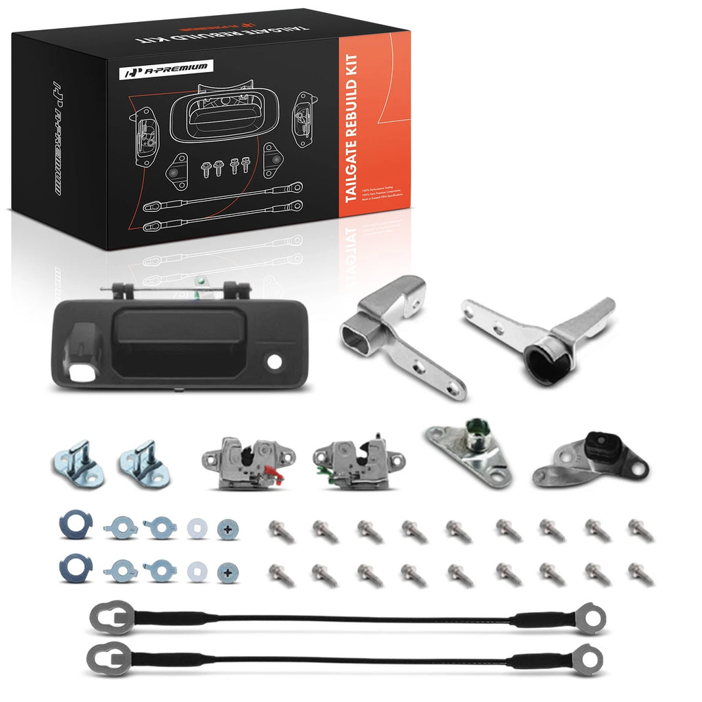 Tailgate Hardware Rebuild Kit with Cable for Toyota Tundra (2014–2022)