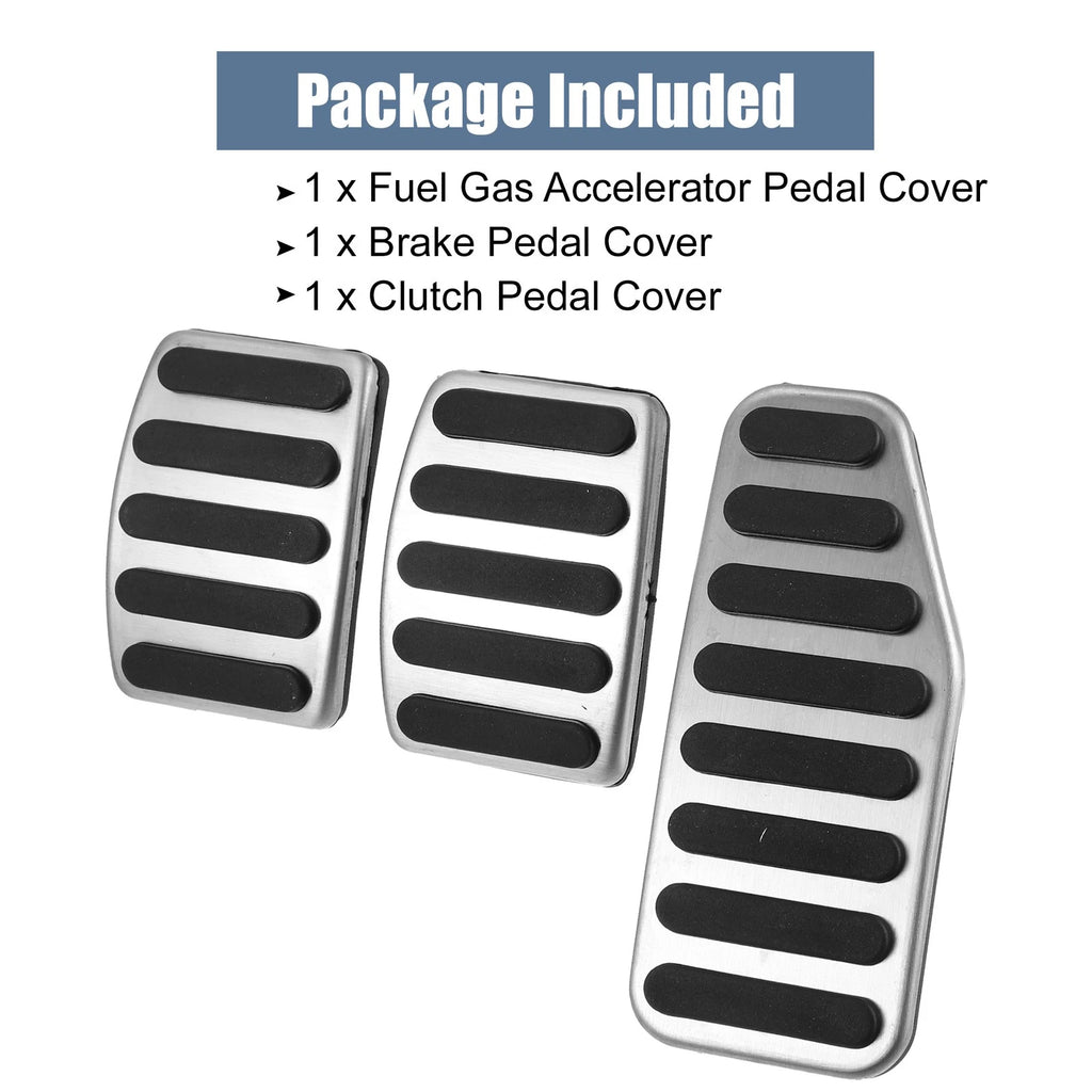 Set of 2 Accelerator and Brake Pedal Covers for Suzuki 
