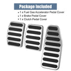 Set of 2 Accelerator and Brake Pedal Covers for Suzuki 