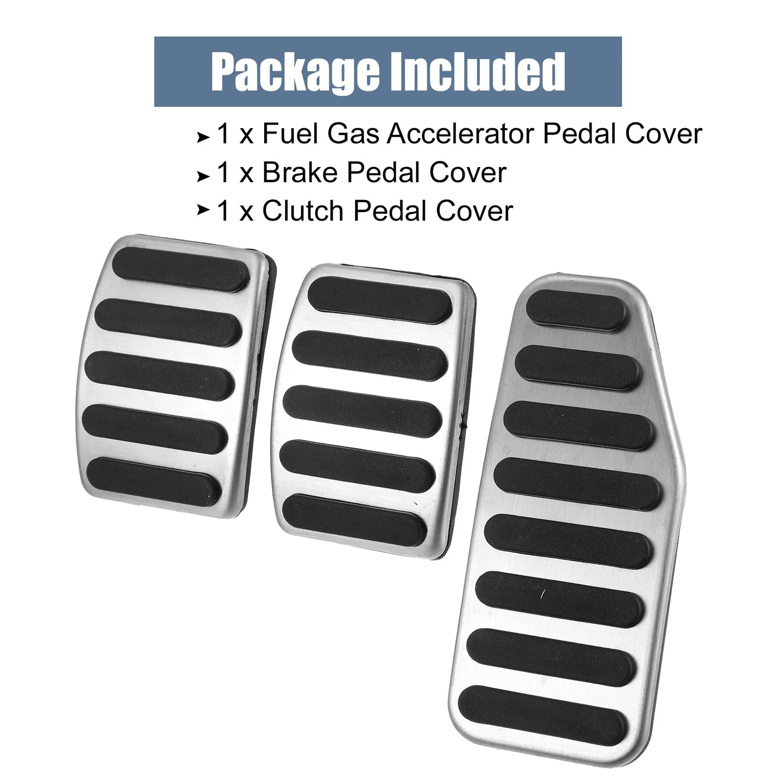 Set of 2 Accelerator and Brake Pedal Covers for Suzuki 
