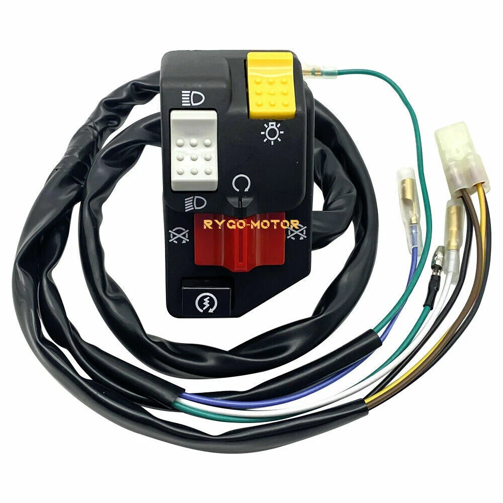 Handlebar Start Stop Switch Headlight for Honda TRX250TM Recon 250 (2001–2004)