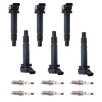 Ignition Coils Set with Iridium Spark Plugs for Toyota 4Runner (2003–2009)