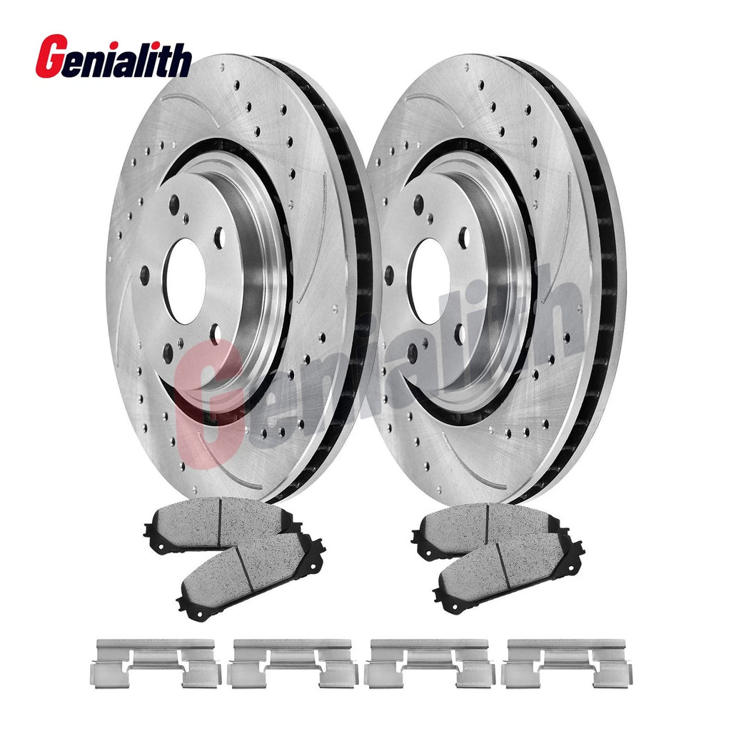 Front Disc Brake Rotors & Pads for Jeep Grand Cherokee Commander (2005–2010)