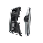 Front Upper Grille Replacement Set for Subaru Forester (2019-2021) Black Chrome