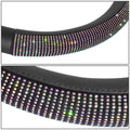 Steering Wheel Cover 14.5"-15" Universal Matte Grain Texture Diamond