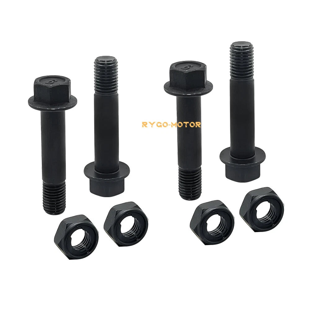 4 Pack Front Shock Bolt & Lock Nut for Yamaha YFZ450 (2004–2013) 90185-10012-00