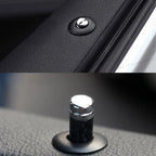 Carbon Fiber Lock Knob Covers for BMW 3 5 7 Series E36 E46 E90 F10 (1998-2019)
