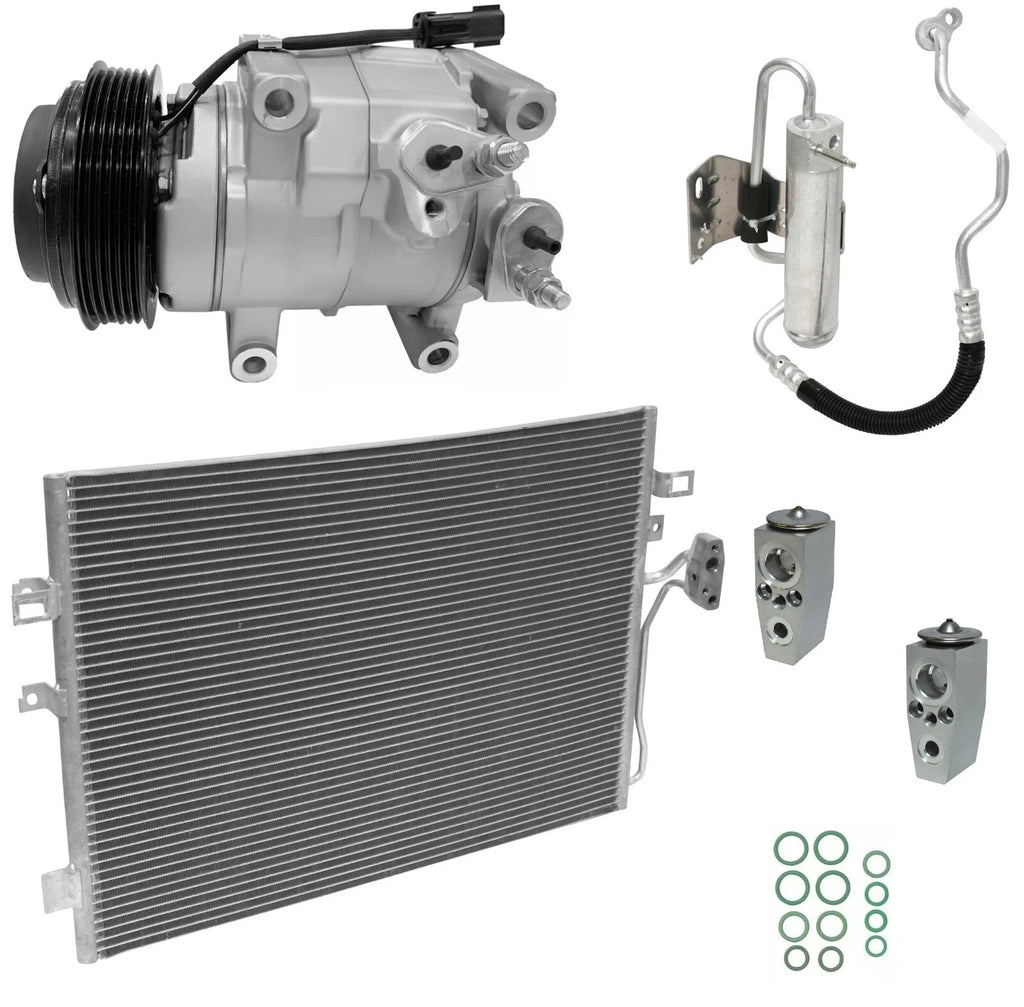 AC Compressor Kit With Condenser for Dodge Journey 3.6L (2018–2018)