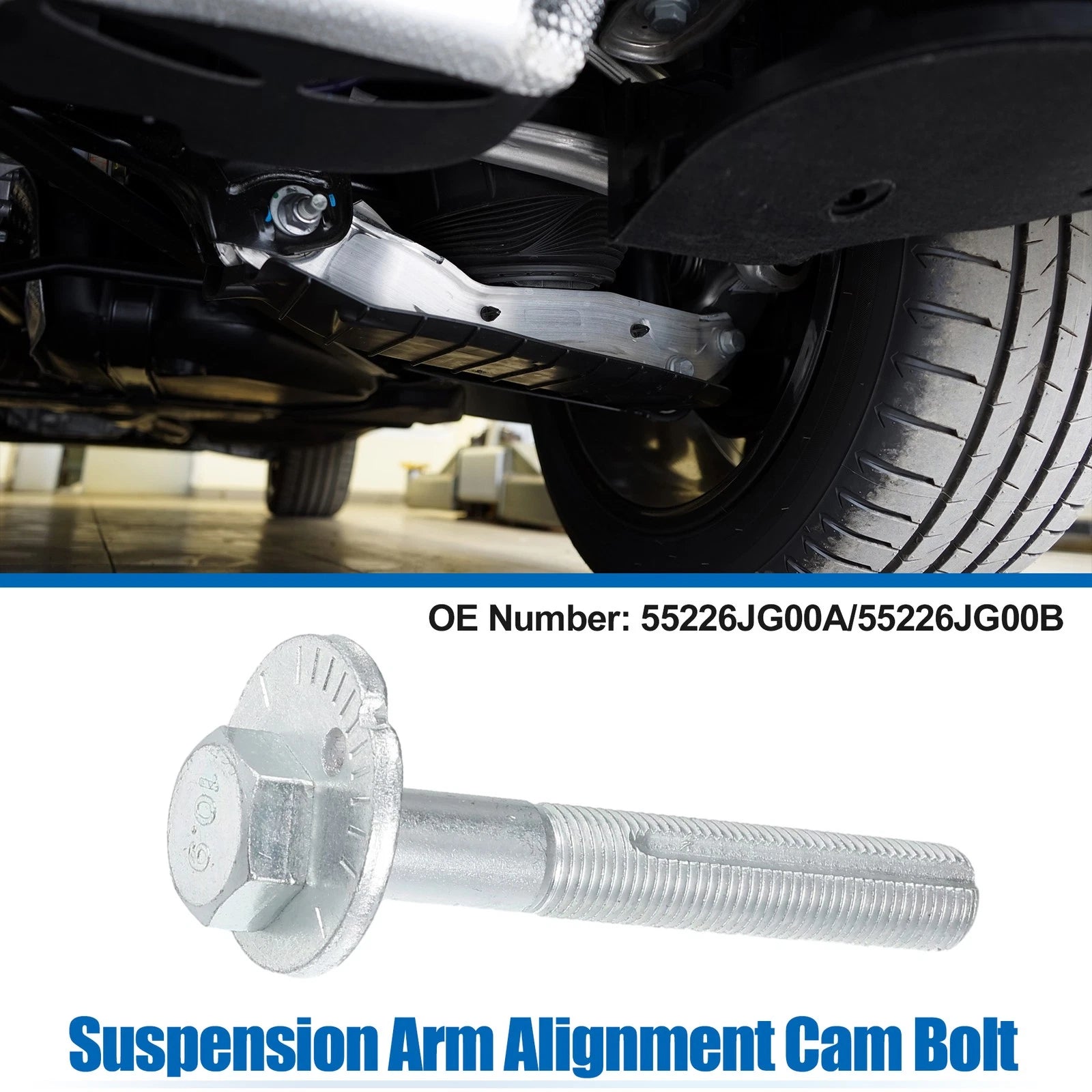 Suspension Arm Alignment Cam Bolt for Nissan X-Trail (2007–2019) No. 55226JG00A