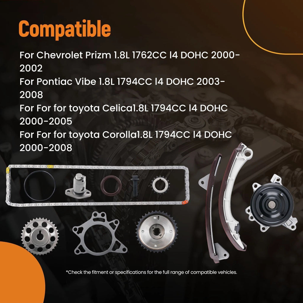 Engine Timing Chain Kit for Toyota Celica 1.8L (2000–2005) 13559-0D010