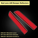 LED Rear Bumper Reflector Kit for Mitsubishi Lancer Evo