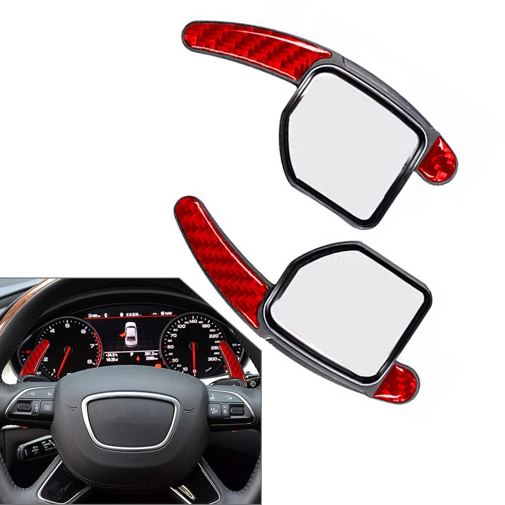 Steering Wheel Shift Paddle Extensions for Audi A3 A4 A5 A6 A8 Q5 Q7 S5 S6 (2010–2023)