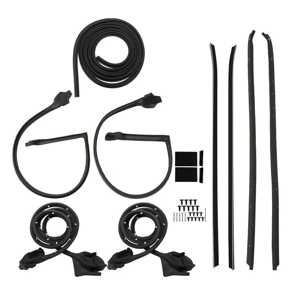 Weatherstrip Seal Kit for Camaro Firebird (1970–1981)