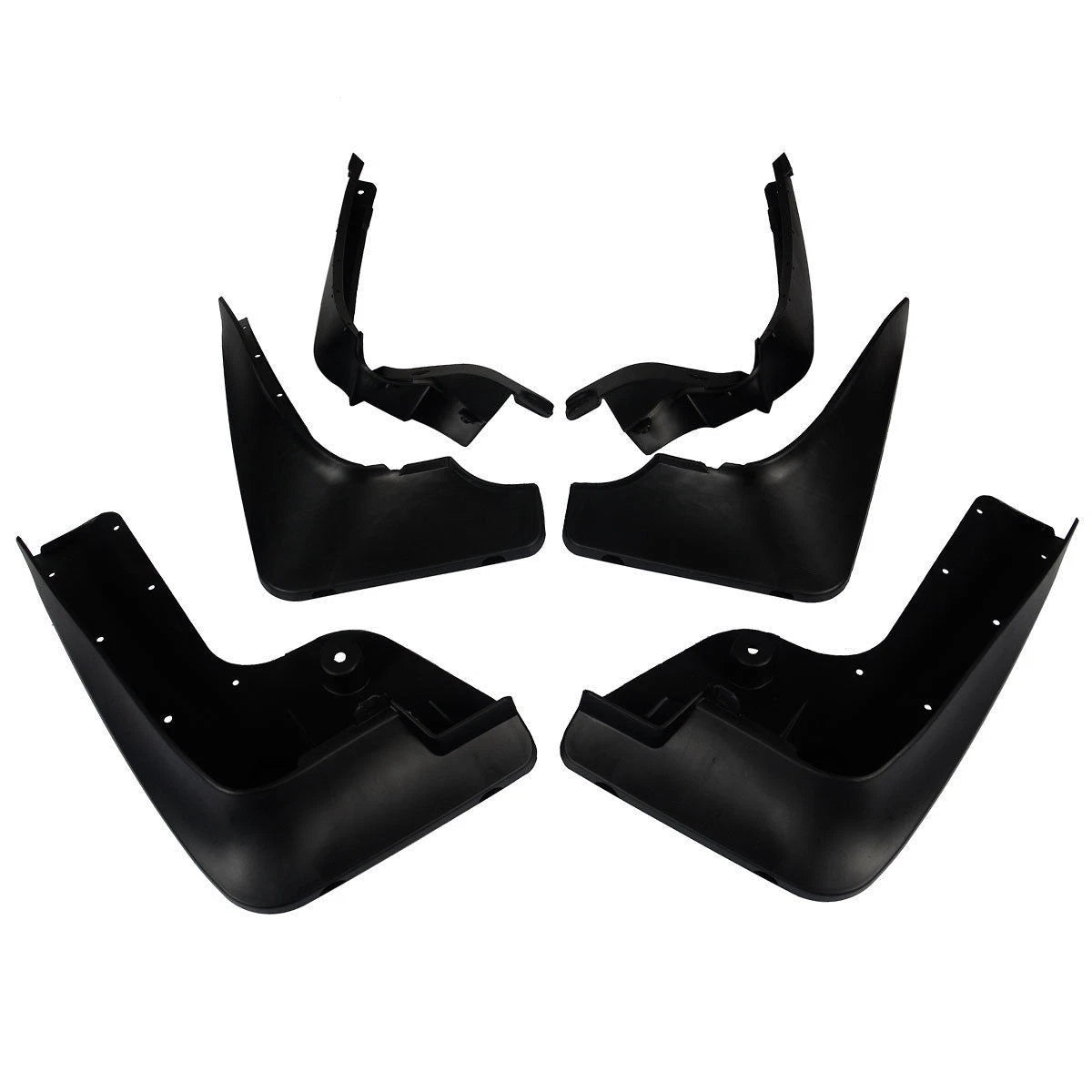 Set of 4 Splash Guards Mud Flaps for BMW 5 Series GT F07 (2010–2017)