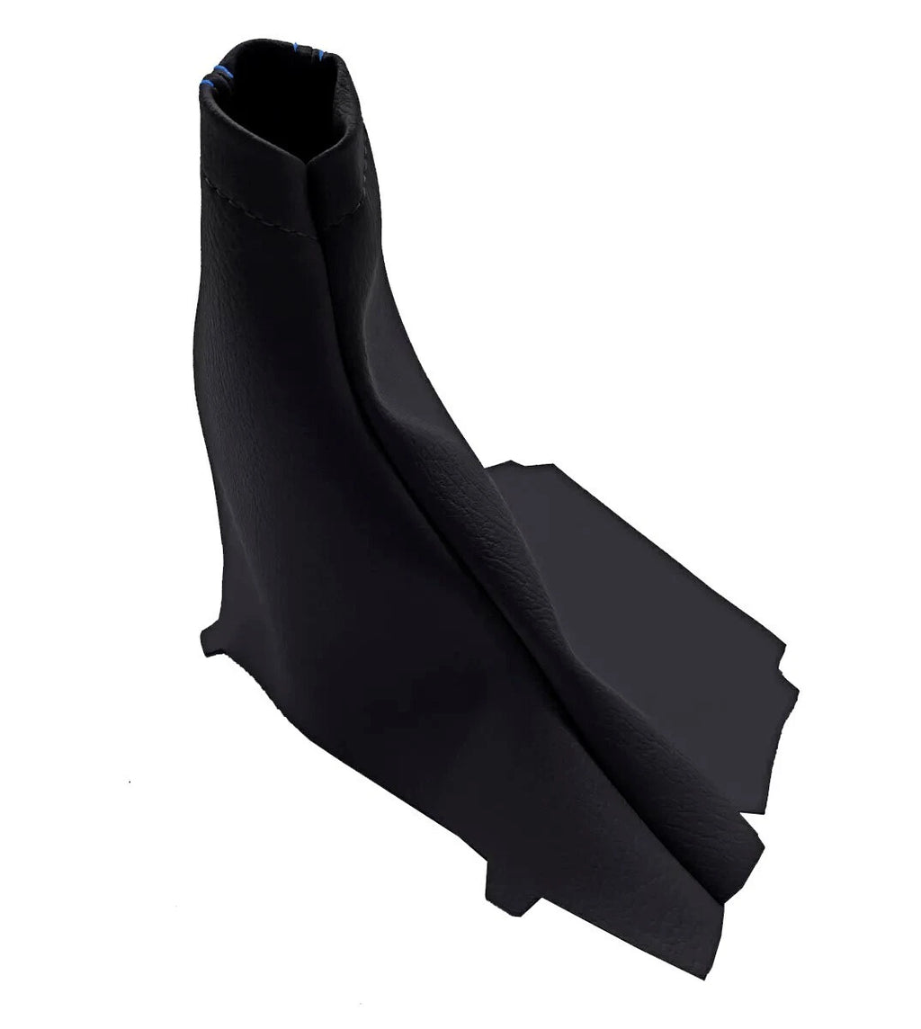 E Brake Boot Cover for Subaru Forester (2009–2013) Blue Stitch PVC Leather
