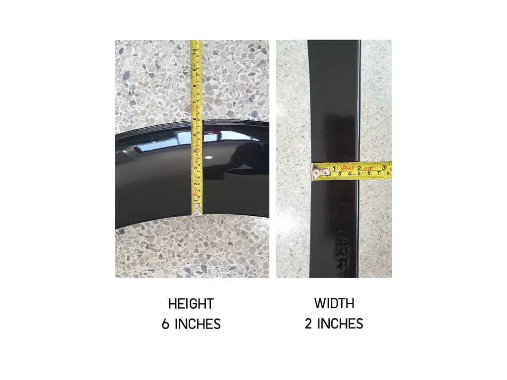 Front Matte Black Fender Flares for Nissan Navara (2021-2022)