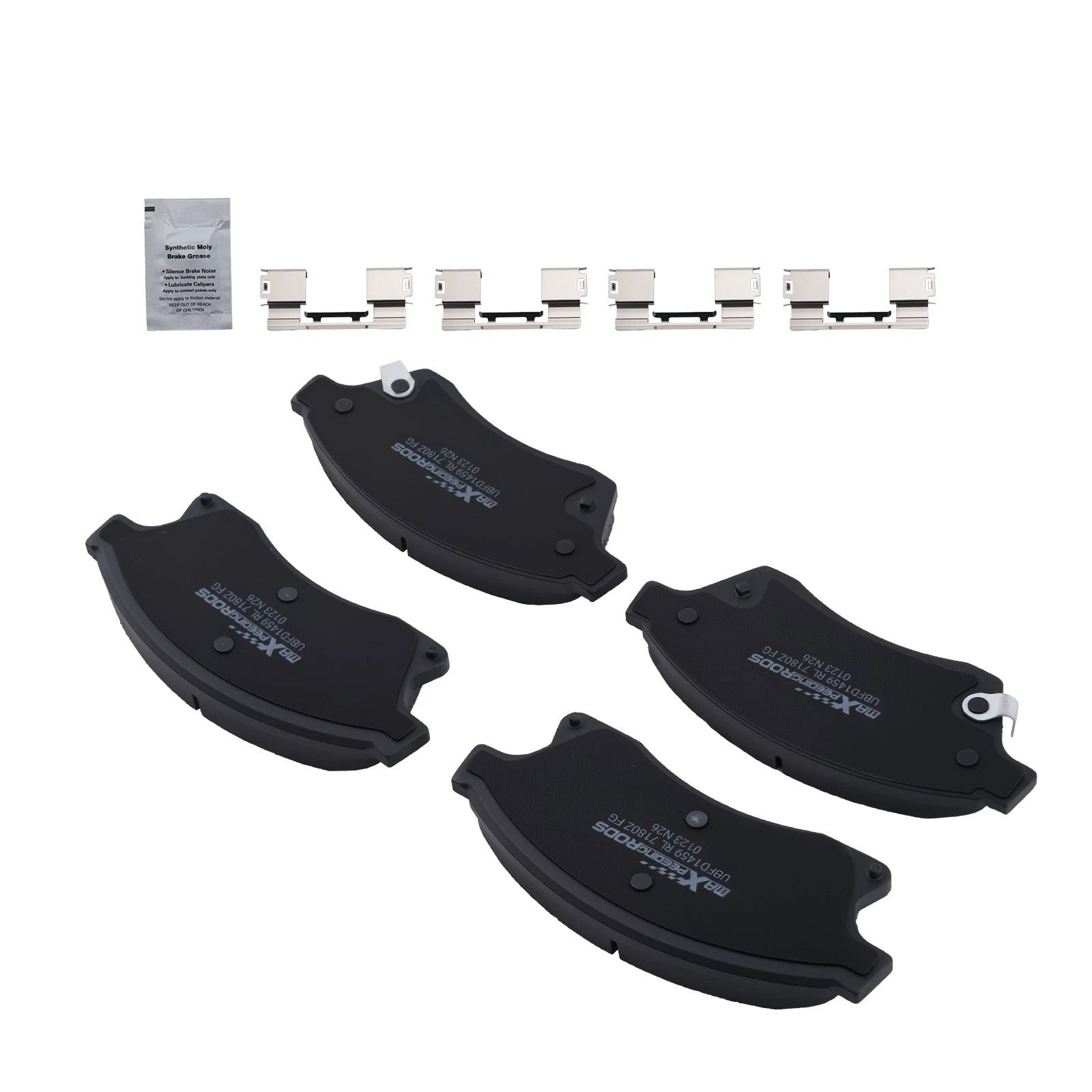 4X Front Ceramic Brake Pads Kit for Chevrolet Cruze (2011–2016)