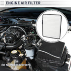 Car Engine Air Filter No. 22676970 for Chevrolet Equinox (2005–2009)