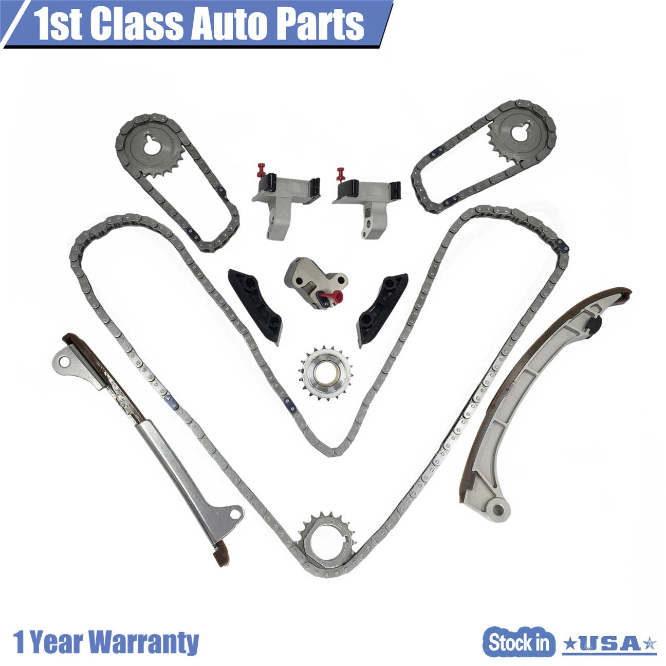 Timing Chain Kit for Toyota Tacoma Tundra 4Runner FJ Cruiser (2005–2016)