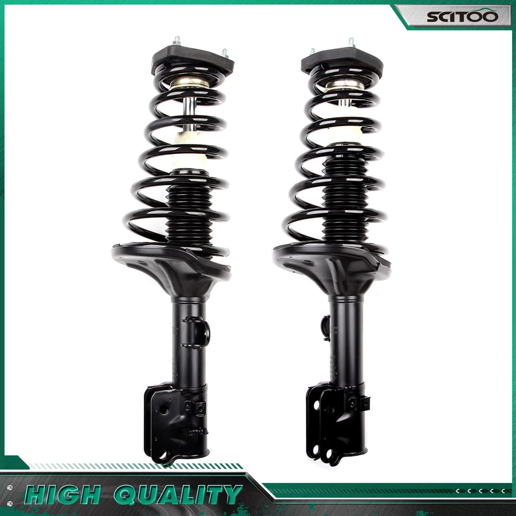 2X Rear Complete Struts w/Spring & Mounts for Kia Sportage (2005–2010)
