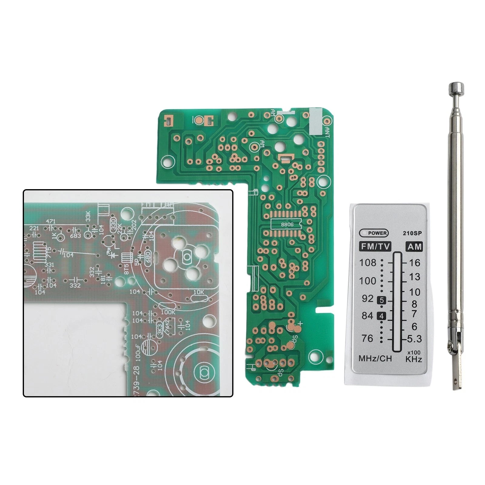 2X Electronics Radio Set for DIY Laboratory