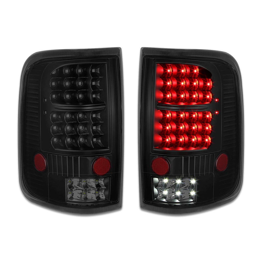 2X Full LED Tail Brake Light Reverse Lamps for Ford F150 Lobo (2004–2008)
