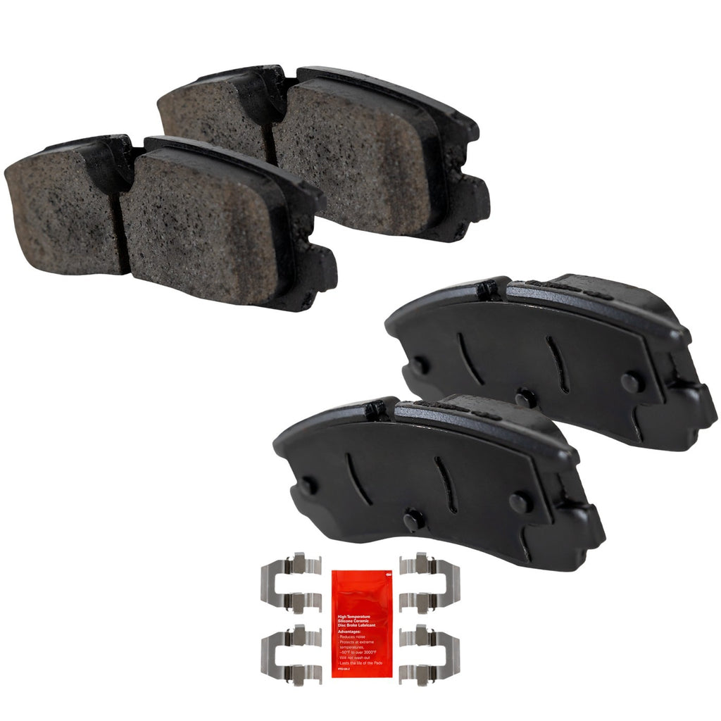 Brake Pad Set for Cadillac Seville (1998–2003) Rear FWD