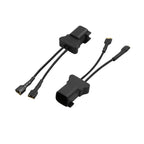 2X Car Horn Adapter Wiring Harness Pigtail Socket for Ford Mondeo Focus Fiesta