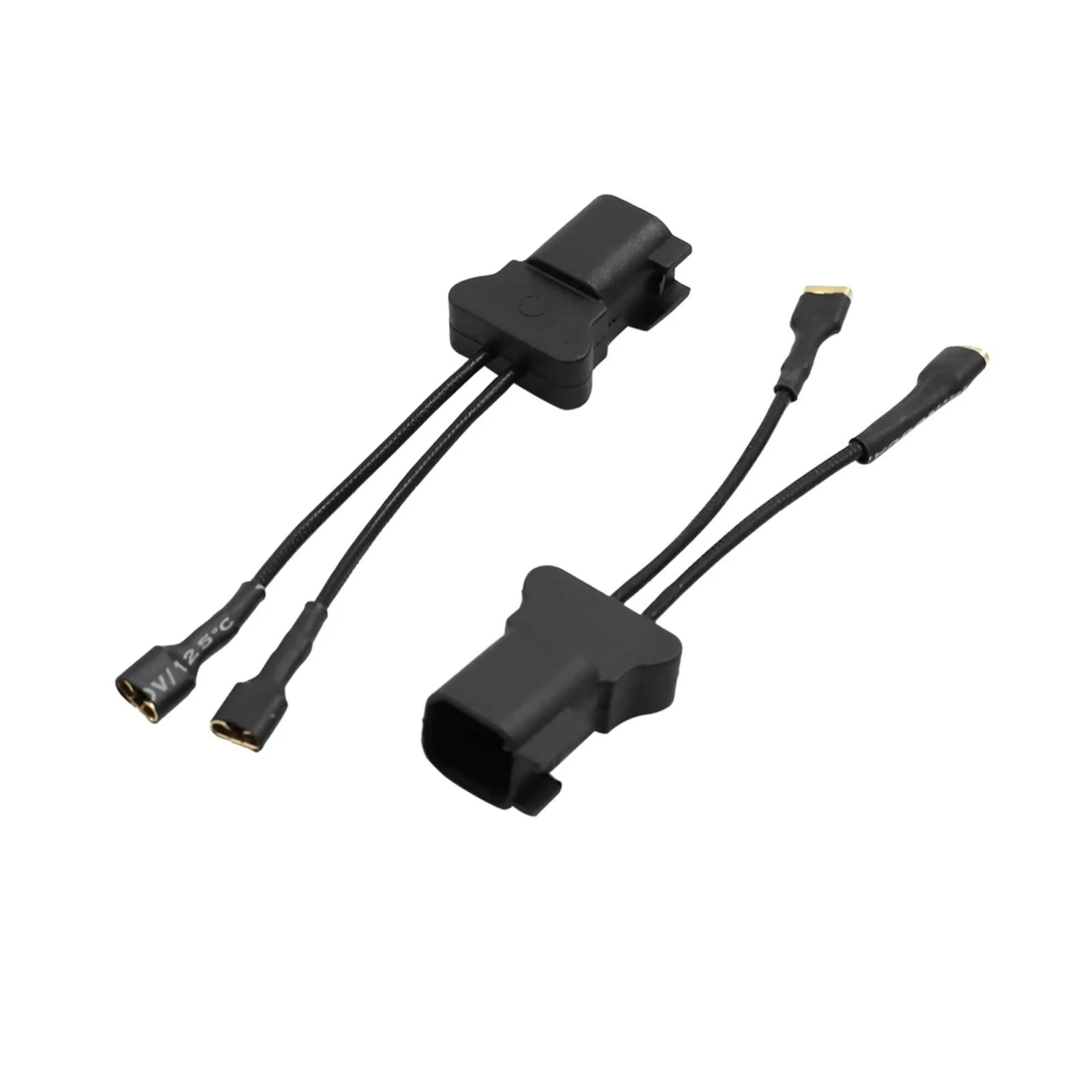 2X Car Horn Adapter Wiring Harness Pigtail Socket for Ford Mondeo Focus Fiesta