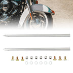 Front Fender Spear Trims for Harley Touring (1982–2013) & Heritage Softail Classic (1986–2017)