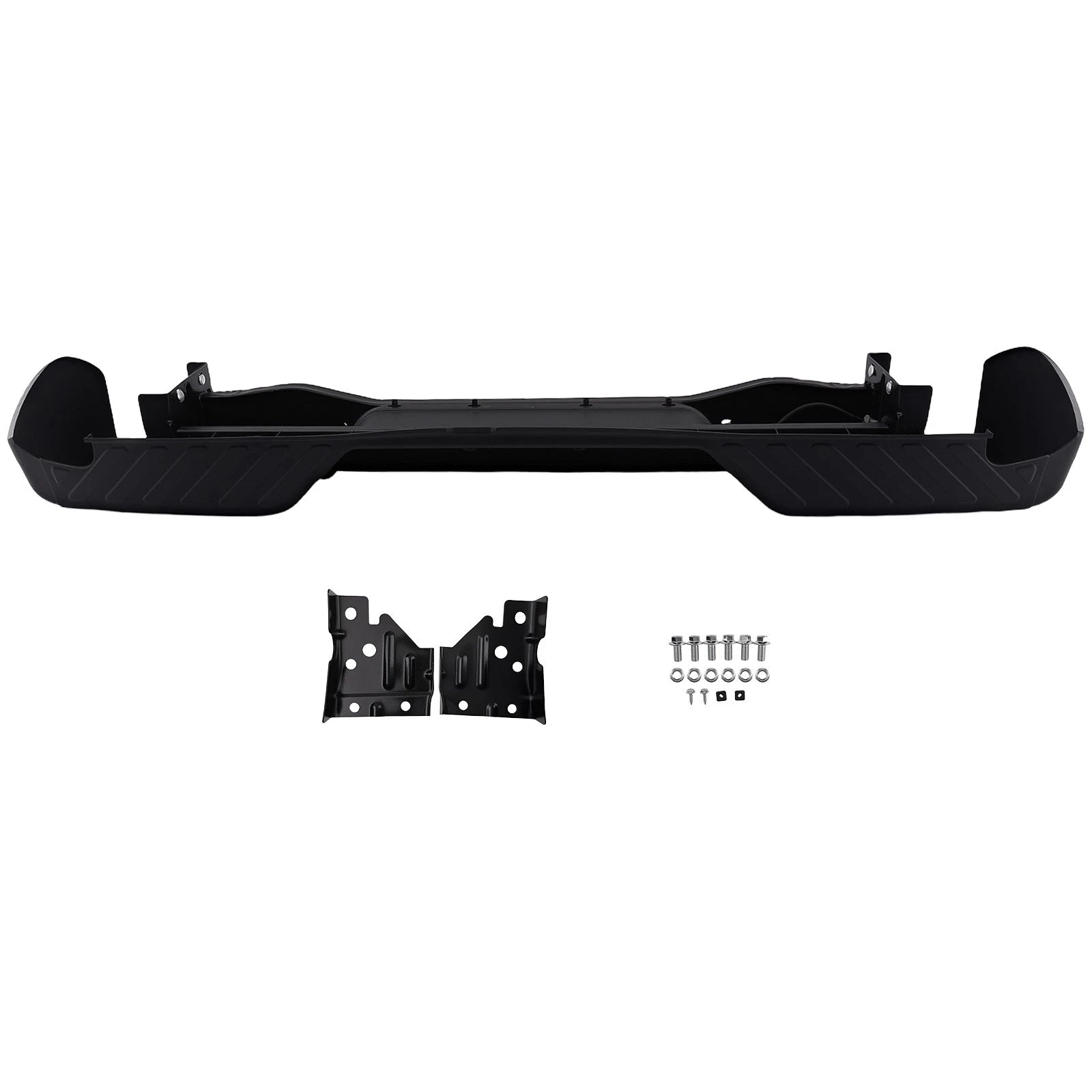 Black Rear Bumper for Nissan Frontier (2005-2021)