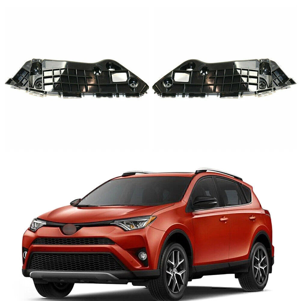 Set of 2 Front Bumper Brackets Retainers for Toyota RAV4 (2016–2018)