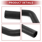 Radiator Hose for Honda Civic 1.7L (2001–2005) No. 19502PLC000 Rubber Black