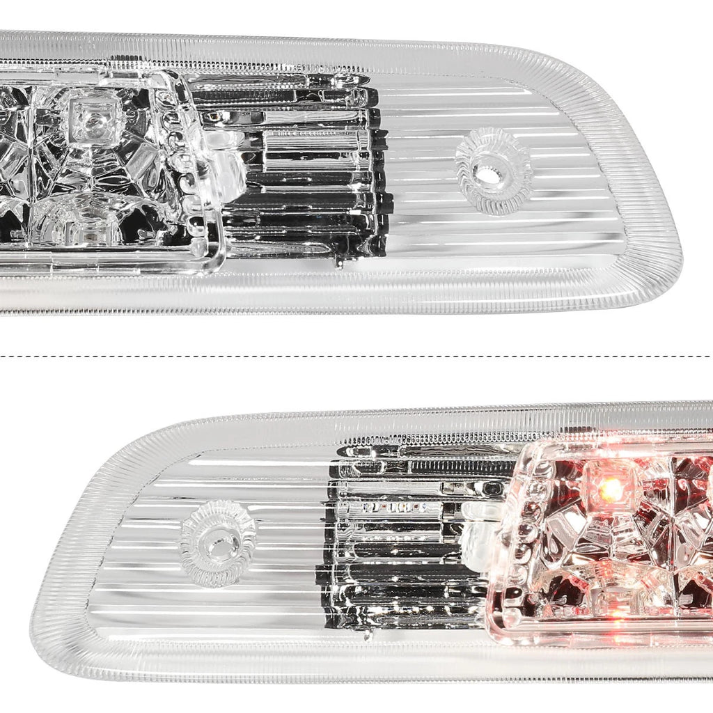 Dual Row LED Third Brake Light for Highlander (2001–2003) - Chrome
